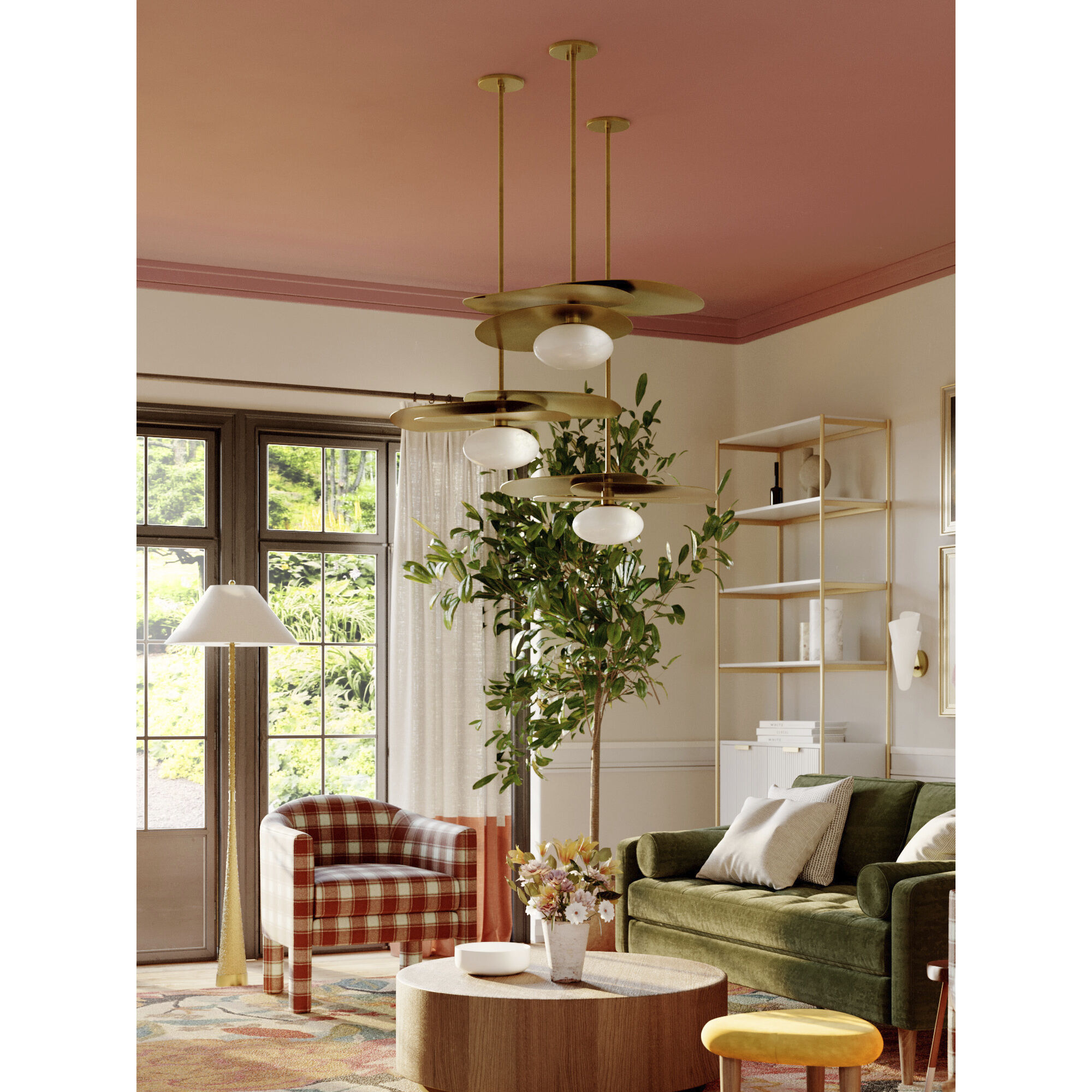 Davina 1 Light 5.5 inch Aged Brass Wall Sconce Wall Light