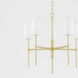 Olivia 5 Light 24 inch Aged Brass Chandelier Ceiling Light