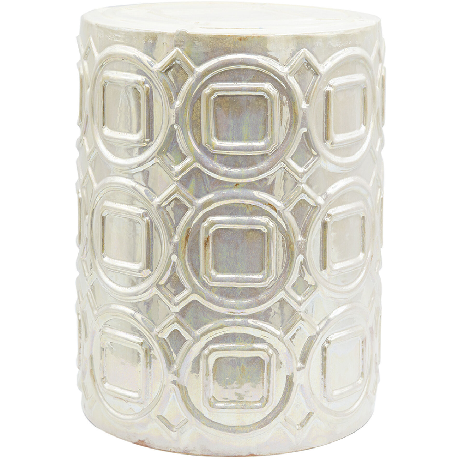 Shelby 19.5 inch Cream Patio Stool