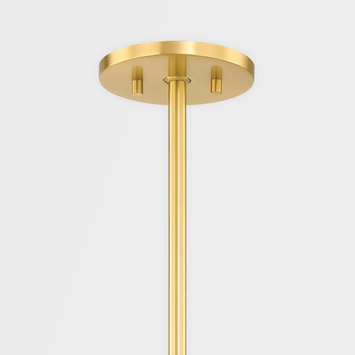 Whitley 1 Light Aged Brass Pendant Ceiling Light, Large