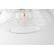 Maya 1 Light 12 inch Aged Brass Flush Mount Ceiling Light