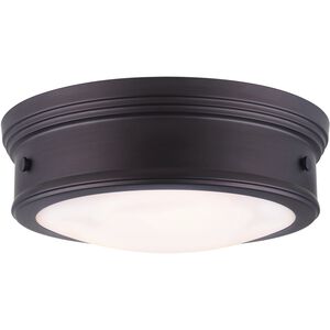 Madison 2 Light 13 inch Oil Rubbed Bronze Flush Mount Ceiling Light