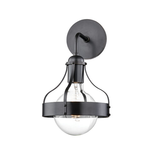 Violet 1 Light 7.5 inch Old Bronze Wall Sconce Wall Light