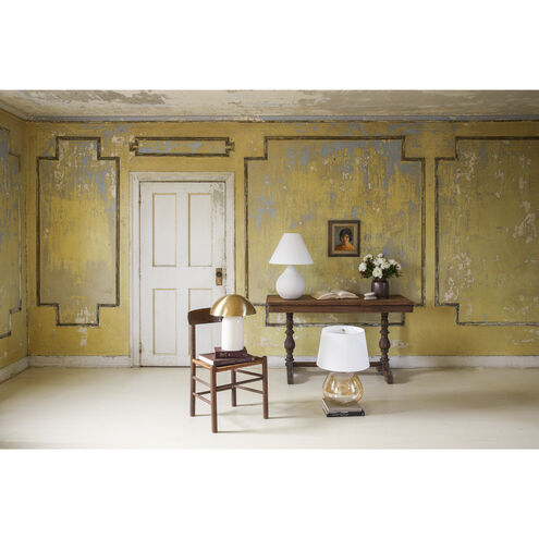 Gaia 16.5 inch 60 watt Aged Brass Table Lamp Portable Light