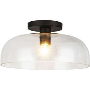 Alora Mood Sylvia 1 Light 12.00 inch Semi-Flush Mount
