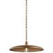 Mamie 1 Light 19 inch Patina Brass Pendant Ceiling Light