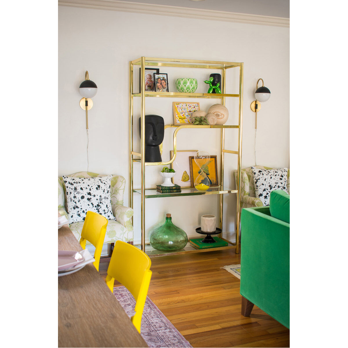 Renee 1 Light Aged Brass and Black Wall Sconce Wall Light