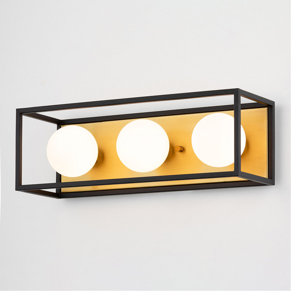 Aira LED 15 inch Aged Brass Bath And Vanity Wall Light