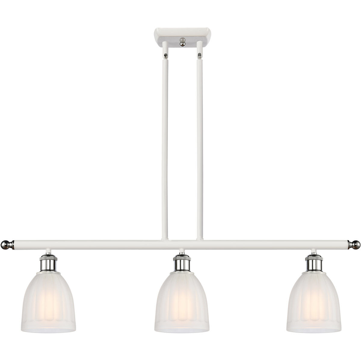 Ballston Brookfield 3 Light 36.00 inch Island Light