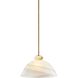 Dessi 1 Light 15.75 inch Patina Brass Pendant Ceiling Light
