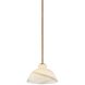 Dessi 1 Light 12 inch Patina Brass Pendant Ceiling Light