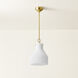 Corinthia 1 Light 10 inch Aged Brass Pendant Ceiling Light