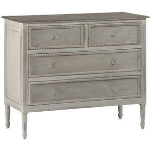 Caroline Classic Antique White / Feather Grey Chest