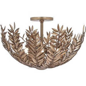 Jalore 3 Light 22.00 inch Semi-Flush Mount