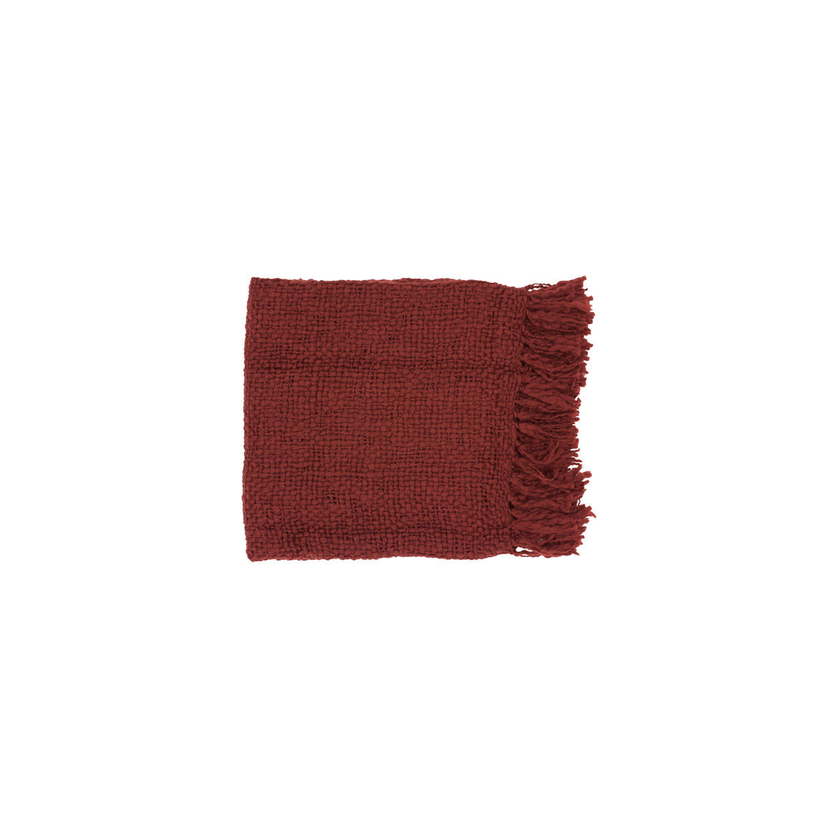 Feronia 71 X 51 inch Red Throw