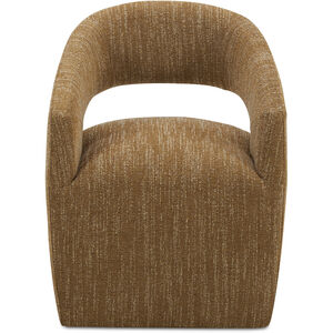 Barrow Yellow Rolling Dining Chair