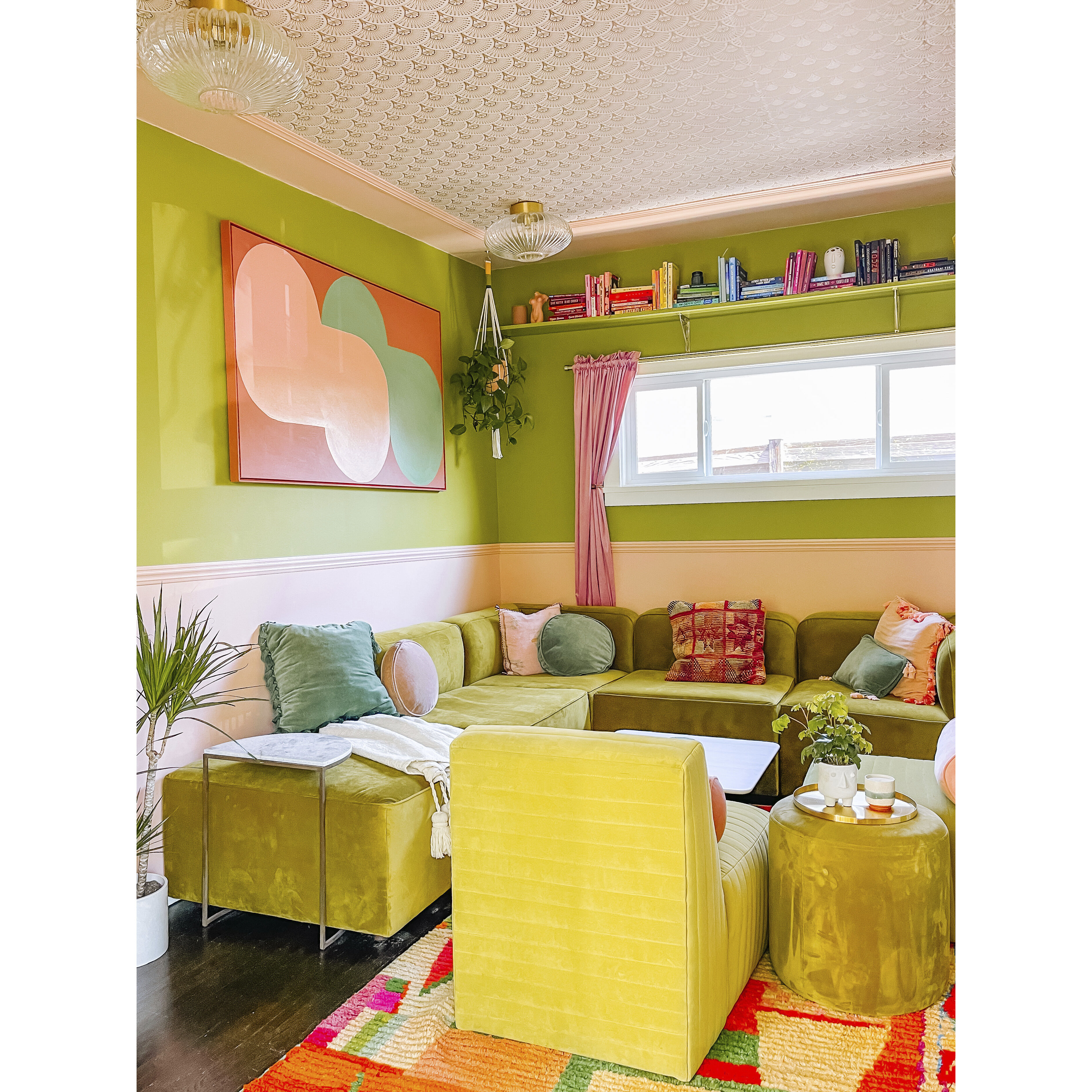 Reba 1 Light 16 inch Aged Brass Flush Mount Ceiling Light