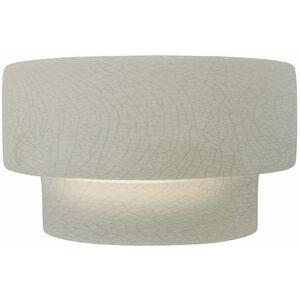 Ambiance LED 10 inch White Crackle Wall Sconce Wall Light
