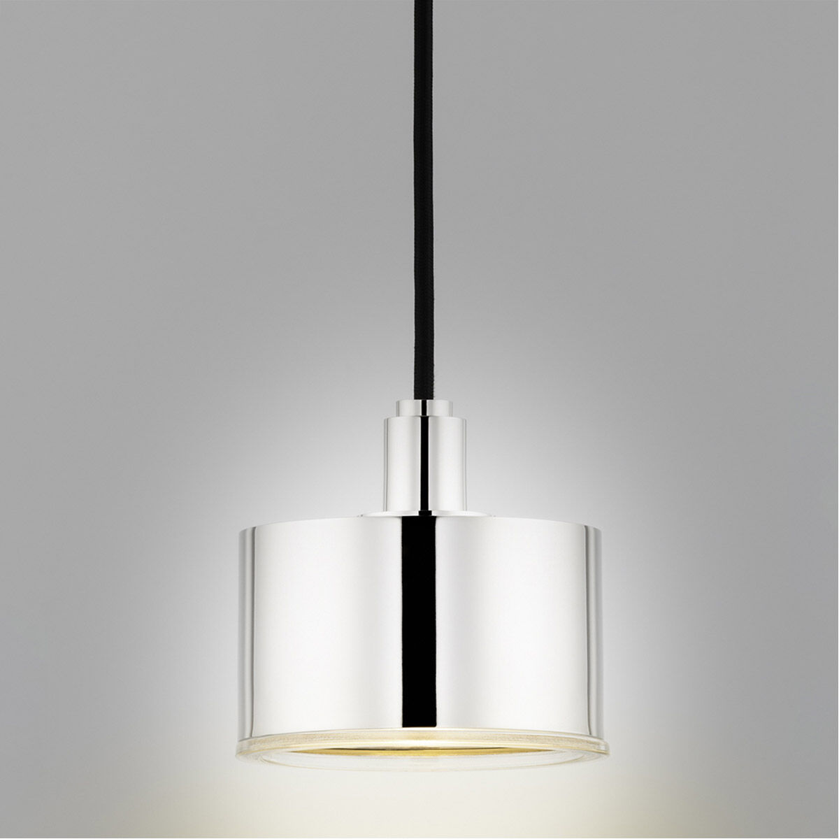 Nora LED 5 inch Polished Nickel Pendant Ceiling Light