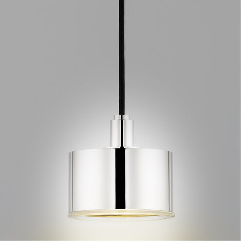 Nora LED 5 inch Polished Nickel Pendant Ceiling Light