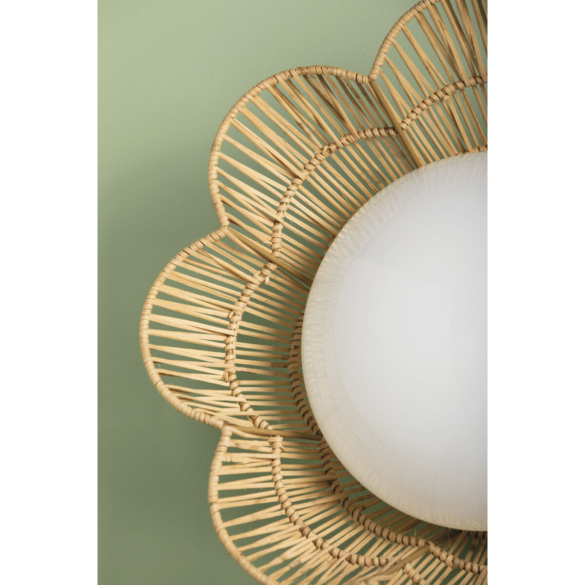 Rosa 1 Light 18 inch Aged Brass Flush Mount Ceiling Light