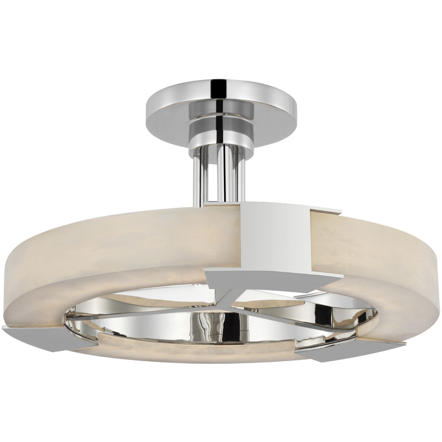 Kelly Wearstler Covet 1 Light 13.75 inch Semi-Flush Mount