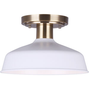 Bello 1 Light 10.25 inch Semi-Flush Mount