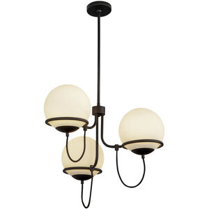 Alora Mood Alba 3 Light 22.88 inch Chandelier