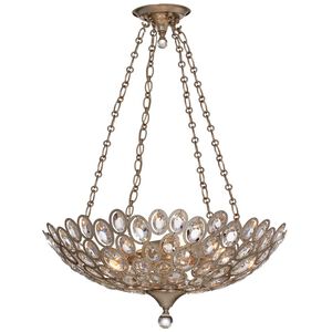 Sterling 5 Light 24.25 inch Distressed Twilight Chandelier Ceiling Light