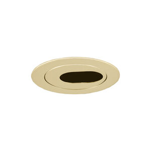 Signature Polished Brass Recessed Lighting Trim