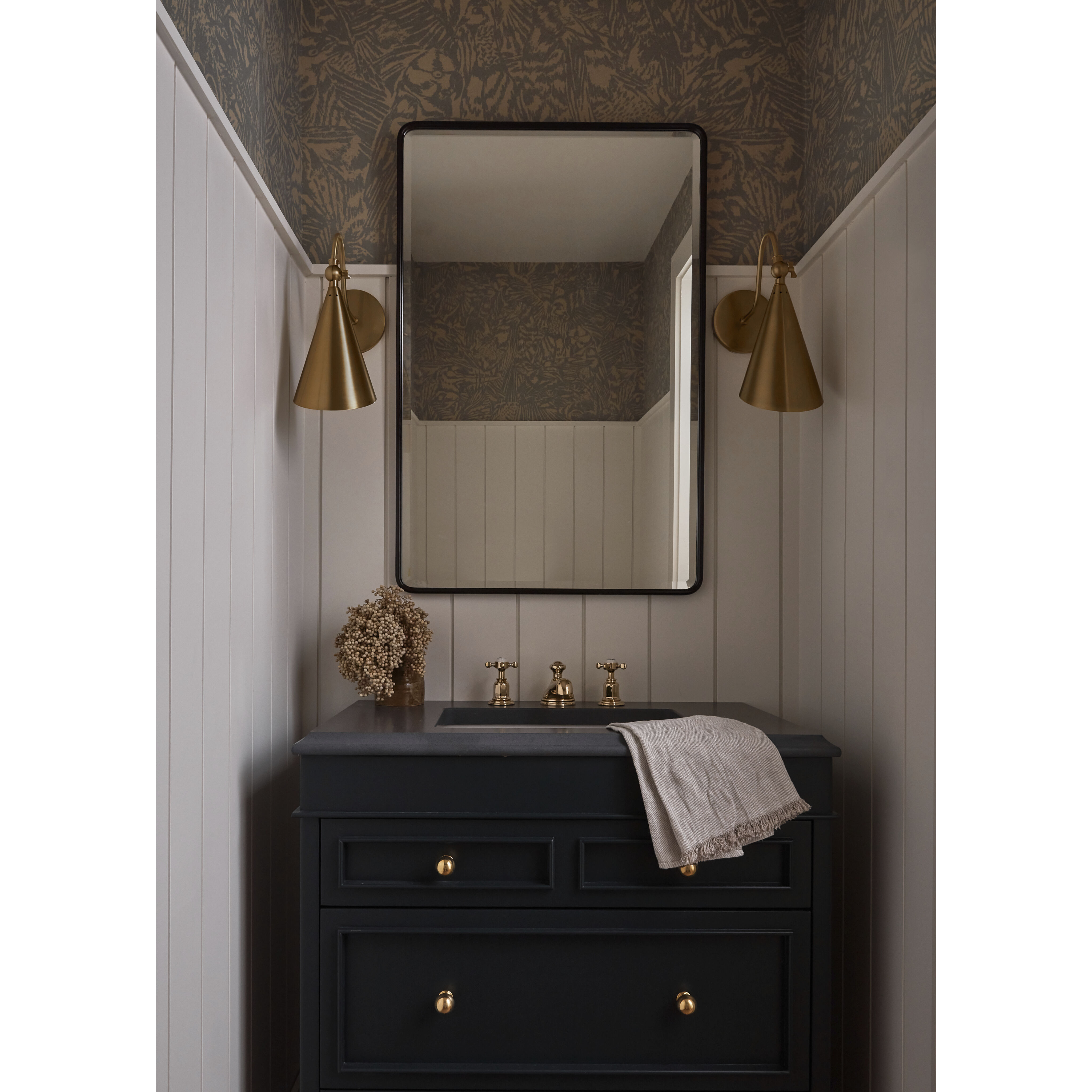 Lupe 1 Light 6 inch Aged Brass Wall Sconce Wall Light 