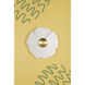 Madeline LED 18 inch Aged Brass Flush Mount Ceiling Light