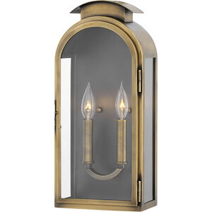 Heritage Rowley Outdoor Wall Mount Lantern, Medium
