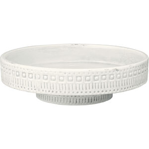 Coco 13 X 13 inch White Ceramic Pedestal