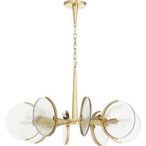 Alton 8 Light 34 inch Aged Brass Chandelier Ceiling Light