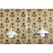 Yael 2 Light 45 inch Textured White Linear Ceiling Light