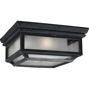 Sean Lavin Shepherd 2 Light 13 inch Dark Weathered Zinc Outdoor Flush Mount
