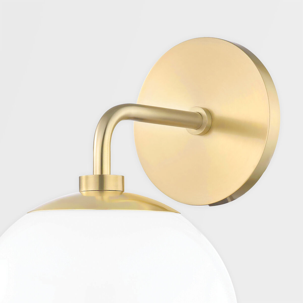 Stella 1 Light 7 inch Aged Brass Wall Sconce Wall Light