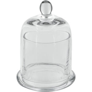 Serving Platter 4 X 4 inch Clear Platter, Set of 2