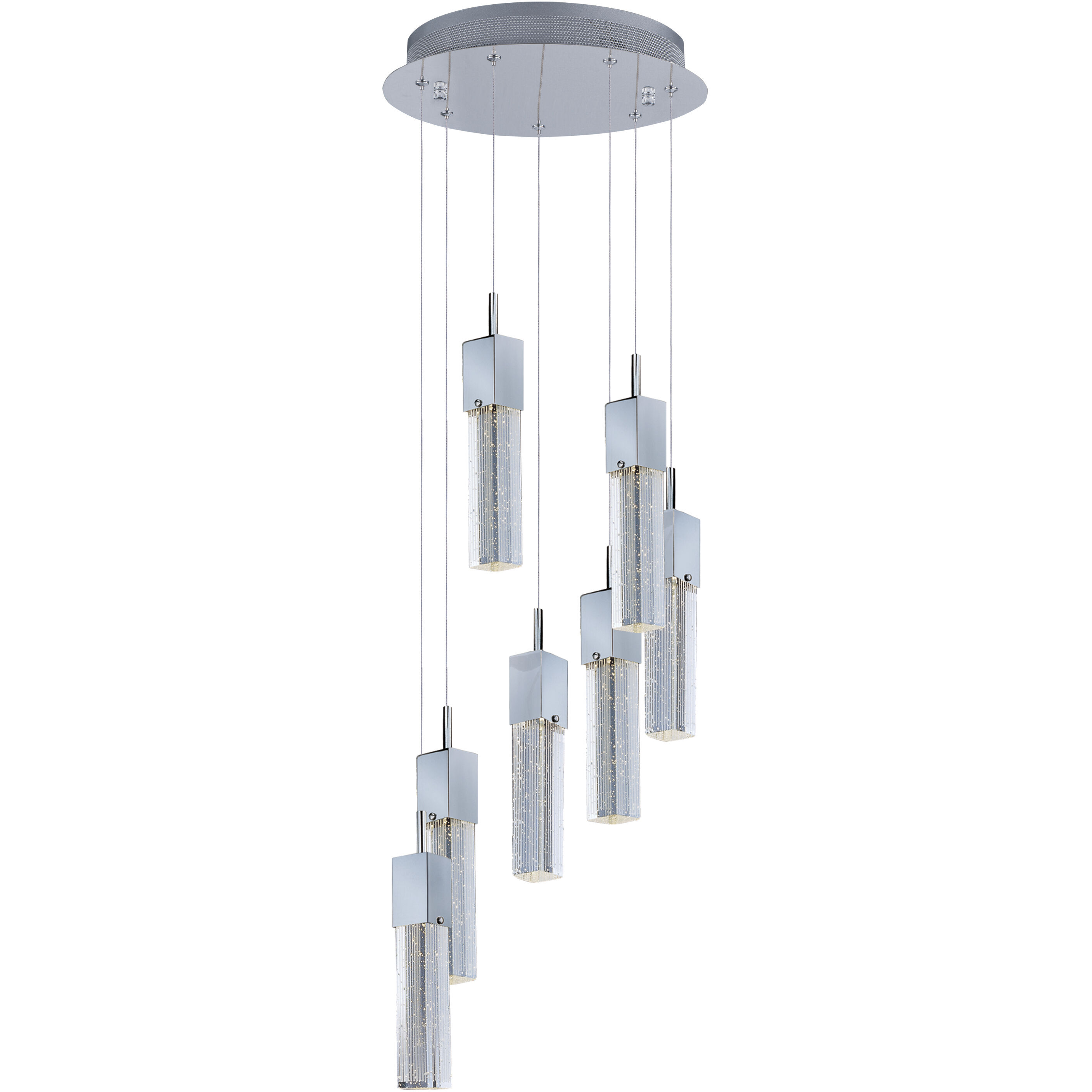 Lansdale LED 13.5 inch Polished Chrome Multi-Light Pendant Ceiling Light