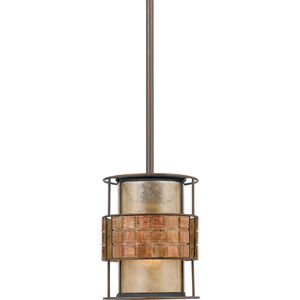 Laguna 1 Light 6 inch Renaissance Copper Mini Pendant Ceiling Light, Naturals