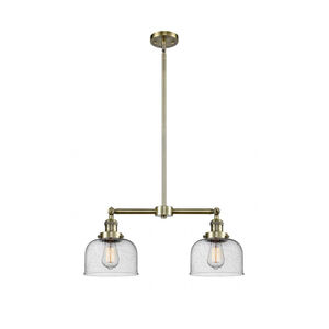 Franklin Restoration Large Bell 2 Light 21.00 inch Chandelier