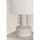 Amalia 20.75 inch 60 watt Aged Brass Table Lamp Portable Light