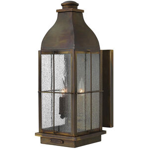 Heritage Bingham 3 Light 8.00 inch Outdoor Wall Light