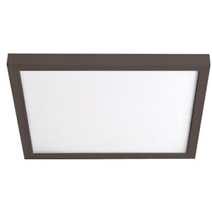 Square 1 Light 11.00 inch Flush Mount