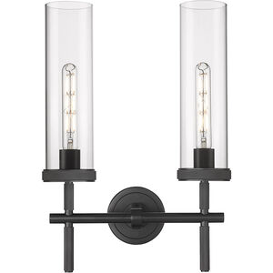 Lincoln 2 Light 13.88 inch Bathroom Vanity Light