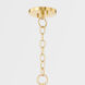 Lenore 6 Light 36 inch Aged Brass Chandelier Ceiling Light