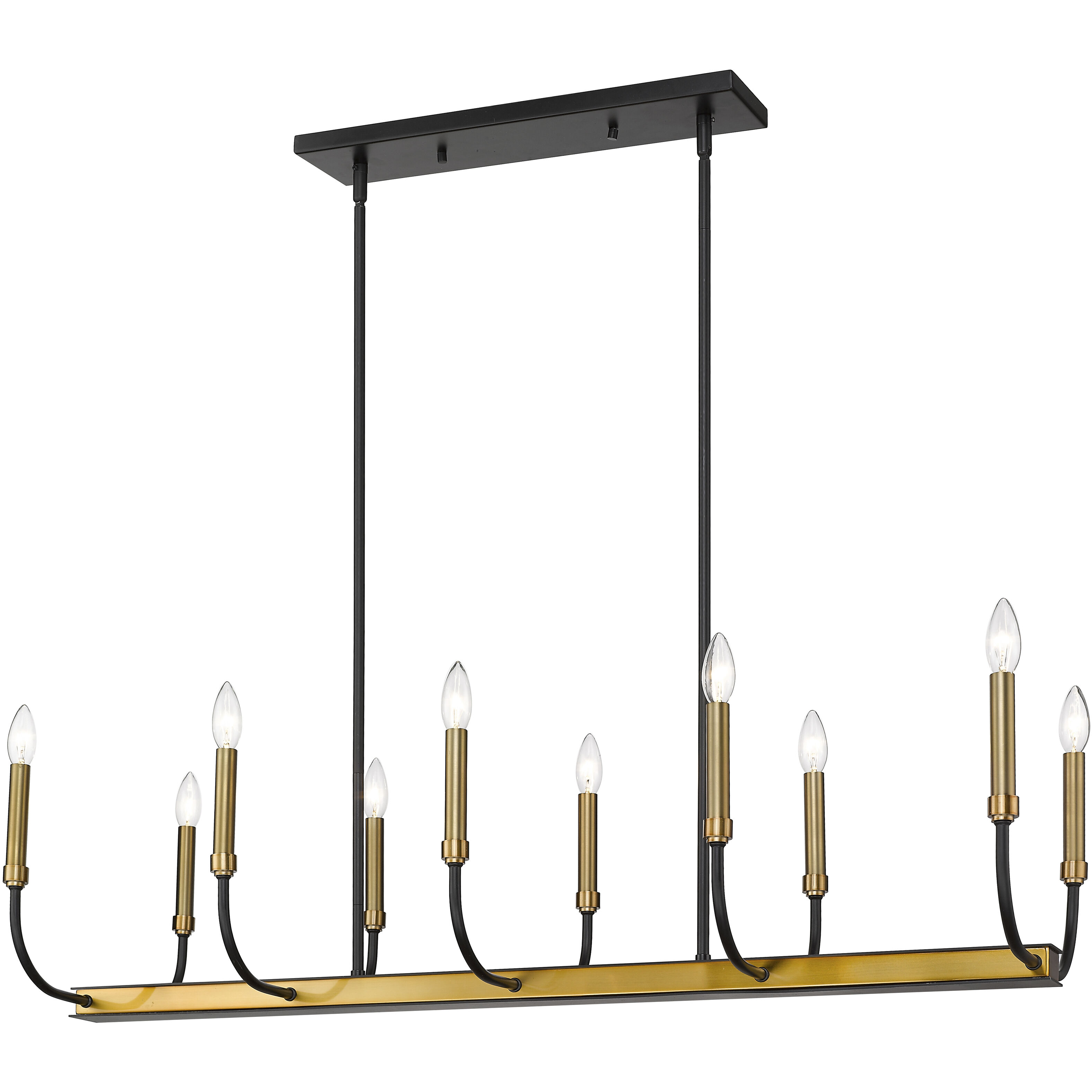 Haylie 10 Light 14.50 inch Island Light