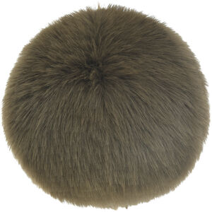 Dan Foley 12 inch Brown Taupe Throw Pillow