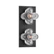 Shea 2 Light 11 inch Old Bronze Bath Bracket Wall Light
